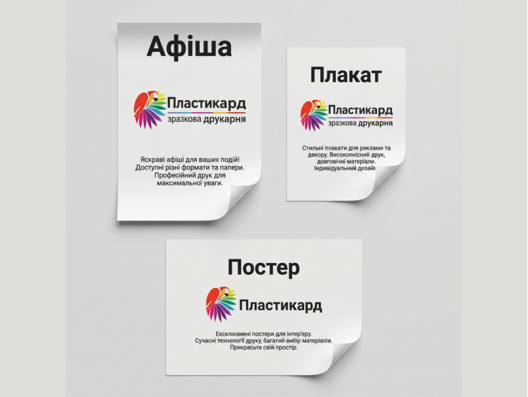 Афіші / Плакати / Постери